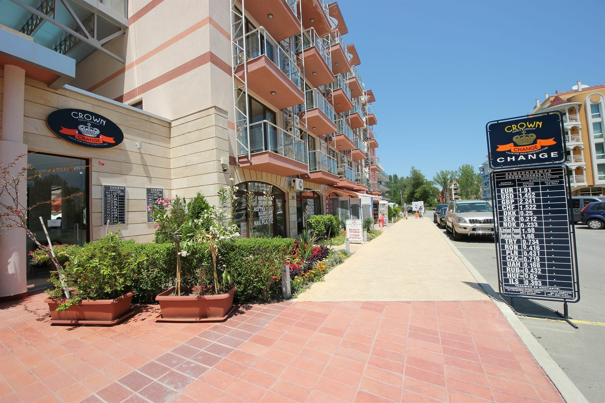 Menada Tarsis Apartments Slantschew brjag Exterior foto
